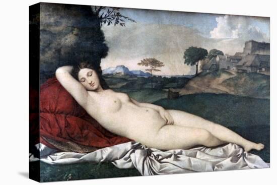 'Sleeping Venus', c1510. Artist: Giorgione-Giorgione-Premier Image Canvas