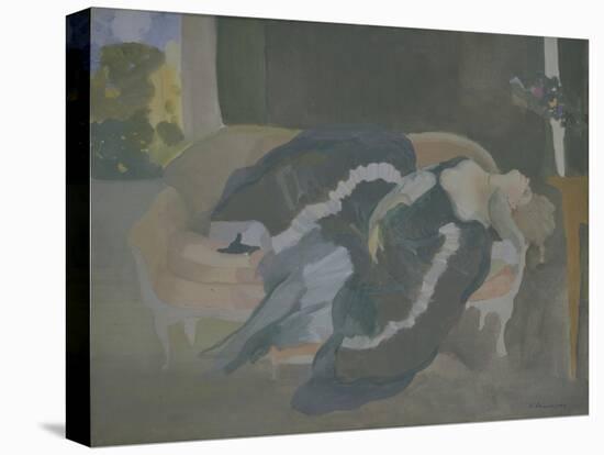 Sleeping Young Woman-Konstantin Andreyevich Somov-Premier Image Canvas