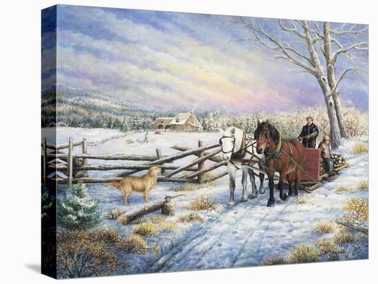 Sleigh Ride Home-Kevin Dodds-Premier Image Canvas