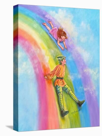 Sliding Down the Rainbow-Judy Mastrangelo-Premier Image Canvas