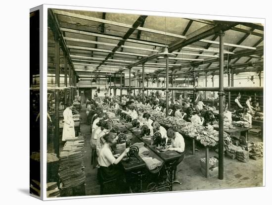Slipper Manufacture, Long Meadow, 1923-English Photographer-Premier Image Canvas
