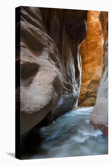 Slot Canyon Just North of Kolob Canyon, St. George, Zion NP, Utah-Howie Garber-Premier Image Canvas