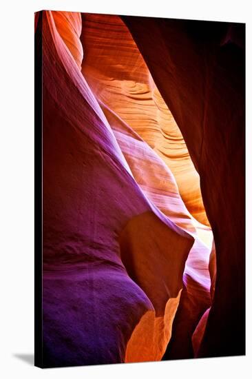 Slot Canyon-Elizabeth St^ Hilaire Nelson-Stretched Canvas