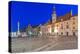 Slovenia, Maribor, Maribor Town Hall Square at Dawn-Rob Tilley-Premier Image Canvas