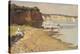 Slumbering sea, Mentone-Tom Roberts-Stretched Canvas