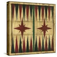 Small Antique Backgammon-Ethan Harper-Stretched Canvas