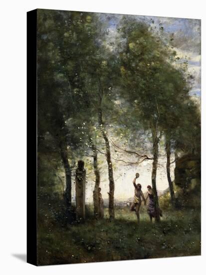 Small Bacchanale, 1874-Jean-Baptiste-Camille Corot-Premier Image Canvas
