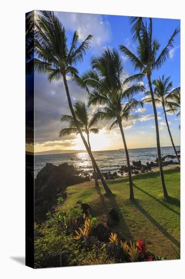 Small beach in Makena area, Maui, Hawaii, USA-Stuart Westmorland-Premier Image Canvas