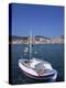 Small Boat in Harbour on Poros, Saronic Islands, Greek Islands, Greece, Europe-Lightfoot Jeremy-Premier Image Canvas