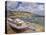 Small Boat on Quay and Small Boats in Enclosed Harbour at Mousehole, Cornwall, England-Neale Clark-Premier Image Canvas