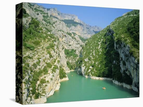 Small Boats in the River, Grand Canyon Du Verdon, Alpes-De-Haute Provence, Provence, France-Ruth Tomlinson-Premier Image Canvas