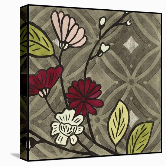 Small Geometric Blossoms II-Megan Meagher-Stretched Canvas