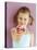 Small Girl with Amarena Cherry Ice Cream-Marc O^ Finley-Premier Image Canvas