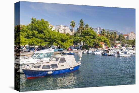 Small Harbour, Orebic, Dalmatia, Croatia, Europe-Frank Fell-Premier Image Canvas