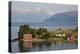 Small Island in Hardangerfjorden Nr Bergen, Western Fjords, Norway-Peter Adams-Premier Image Canvas