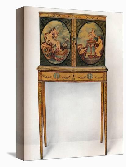 'Small Mahogany Cabinet on Stand', c1680-Unknown-Premier Image Canvas