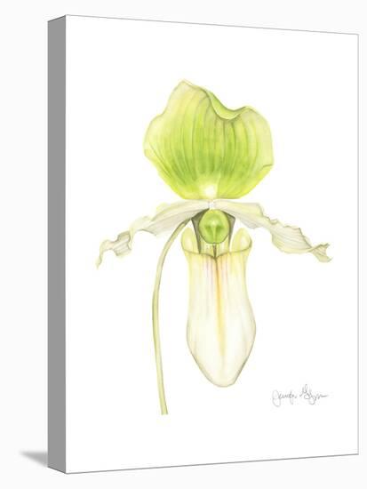 Small Orchid Beauty IV-Jennifer Goldberger-Stretched Canvas