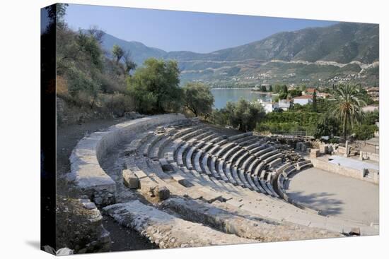 Small Theatre of Ancient Epidaurus (Epidavros), Argolis, Peloponnese, Greece, Europe-Nick Upton-Premier Image Canvas