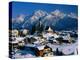 Small Village, Graubunden, Switzerland-Walter Bibikow-Premier Image Canvas