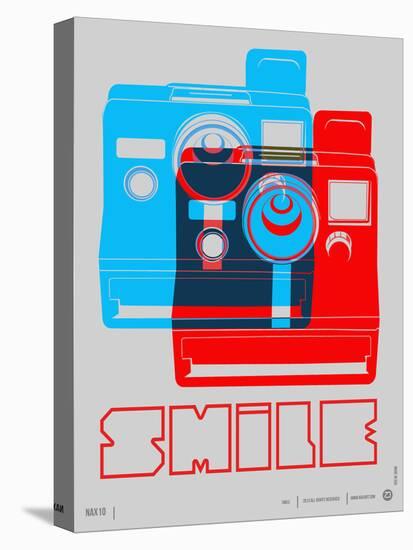 Smile Polaroid Poster-NaxArt-Stretched Canvas