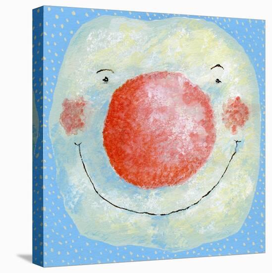 Smiling Snowman-David Cooke-Premier Image Canvas