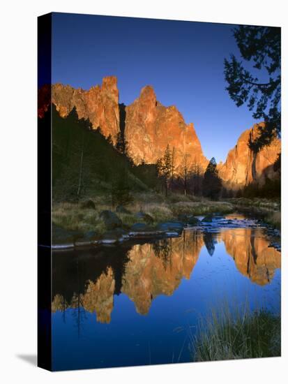 Smith Rock Vertical-Ike Leahy-Premier Image Canvas