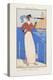 Smithsonian Libraries: Costumes Parisiens by Georges Barbier-null-Stretched Canvas