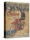 Smithsonian Libraries: Indian Motorcycle Cover-null-Stretched Canvas