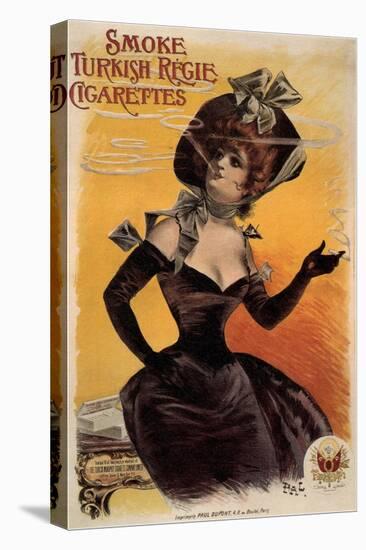 Smoke Turkish Regie Cigarettes, 1895-Jean de Paléologue-Premier Image Canvas