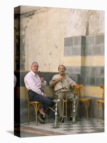 Smoking Water Pipes, Damascus, Syria, Middle East-Alison Wright-Premier Image Canvas