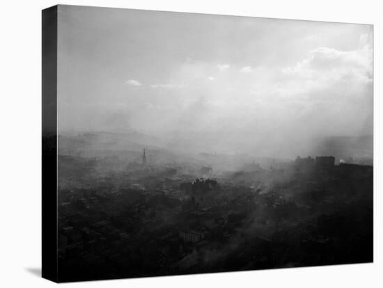 Smoky Sky over Pittsburgh-Margaret Bourke-White-Premier Image Canvas