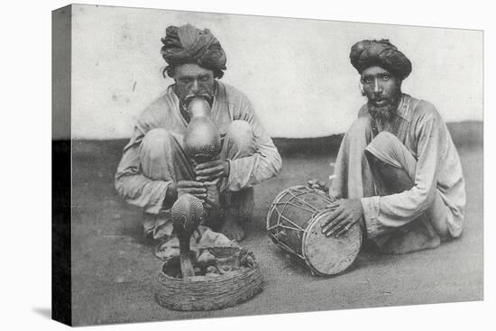 Snake Charming in Cawnpore, January 1912-English Photographer-Premier Image Canvas