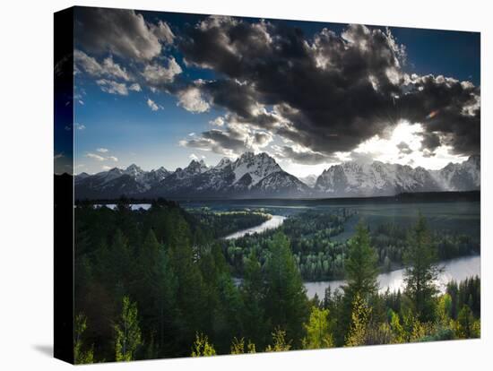 Snake River, Grand Teton National Park, Wyoming-Brad Beck-Premier Image Canvas