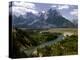 Snake River with the Grand Tetons in the Background, Jackson Hole, Wyoming-Alfred Eisenstaedt-Premier Image Canvas