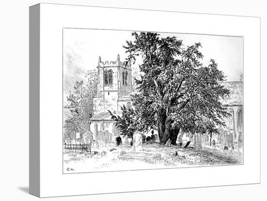 Snitterfield Church, Snitterfield, Warwickshire, 1885-Edward Hull-Premier Image Canvas