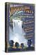 Snoqualmie Falls, Washington-Lantern Press-Stretched Canvas