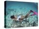 Snorkeling the Bimini Road, North Bimini, out Islands of the Bahamas-Greg Johnston-Premier Image Canvas