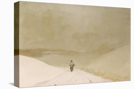 Snow and Mist (Caprice in Yellow Minor)-John Atkinson Grimshaw-Premier Image Canvas