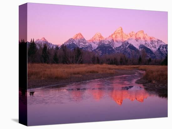 Snow-Capped Mountains at Daybreak-Terry Eggers-Premier Image Canvas