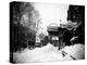 Snow Covered Exterior of Grand Opera House at Elm Place and Fulton St. During Blizzard of 1888-Wallace G^ Levison-Premier Image Canvas