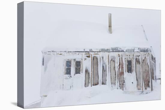 Snow Covered House, Tasiilaq, Greenland-Peter Adams-Premier Image Canvas