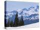 Snow Covered Mountains Near Whistler, British Columbia, Canada, North America-Martin Child-Premier Image Canvas