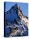 Snow Covered Peak in Cascade Range-Paul Souders-Premier Image Canvas