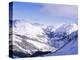 Snow-Covered Valley and Ski Resort Town of Lech, Austrian Alps, Lech, Arlberg, Austria-Richard Nebesky-Premier Image Canvas