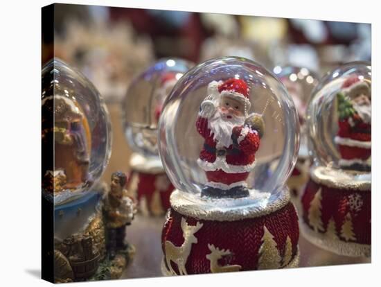 Snow Globes for Sale in Stuttgart Christmas Market, Germany.-Jon Hicks-Premier Image Canvas