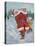 Snow Golfing Santa-Hal Frenck-Premier Image Canvas