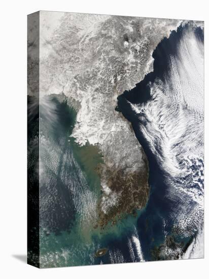 Snow in Korea-null-Premier Image Canvas