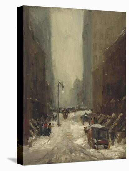 Snow in New York, 1902-Robert Henri-Stretched Canvas
