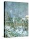 Snow in the Rue Carcel, 1883-Paul Gauguin-Premier Image Canvas