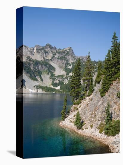 Snow Lake, Alpine Lakes Wilderness, Washington, USA-Jamie & Judy Wild-Premier Image Canvas